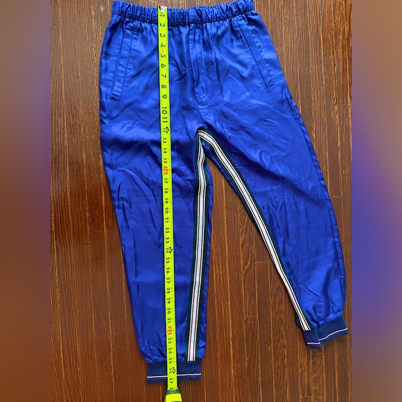 PRADA tapered track pants blue in SZ M - Picture 8 of 9